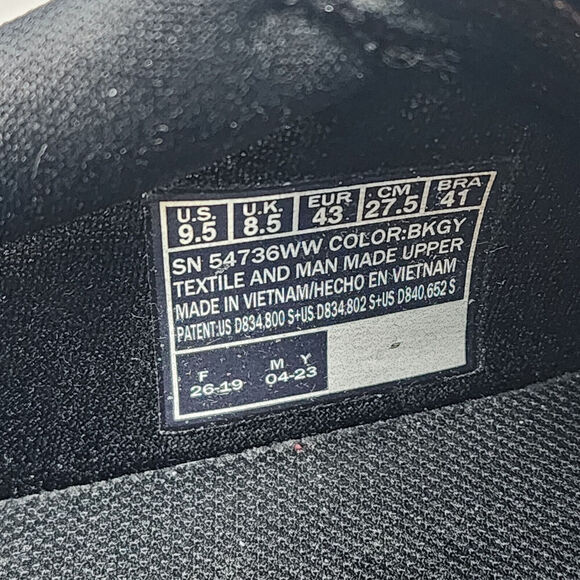 Skechers Go Walk Evolution Ultra Ramble Men's Black Slip On Sneakers size 9.5 - Picture 7 of 7